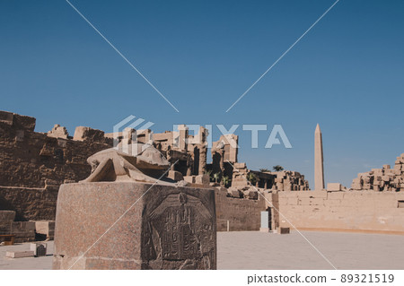 Ruins of the Egyptian Karnak Temple, the largest open-air museum in Luxor Ruins of the Egyptian Karnak Temple, the largest open-air museum in Luxor 89321519