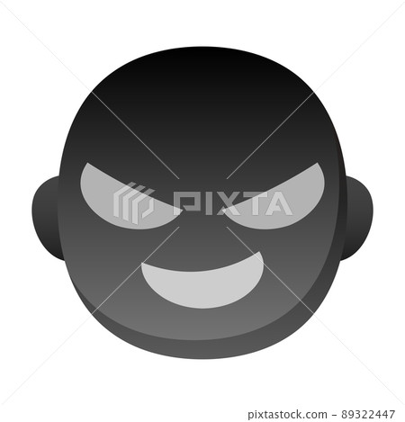 Bad person's face Bad person's face 89322447