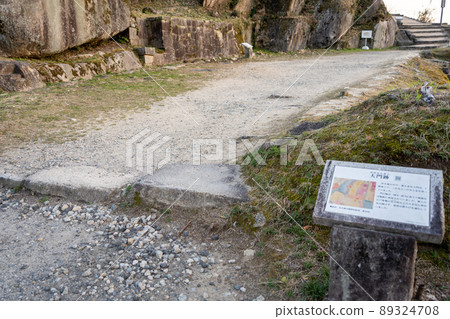 [岐阜縣]苗木城跡 89324708