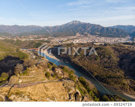 [岐阜縣]苗木城跡 89324719