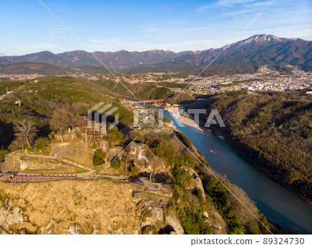 [Gifu Prefecture] Naegi Castle Ruins 89324730