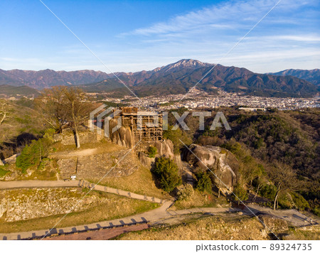 [岐阜縣]苗木城跡 89324735