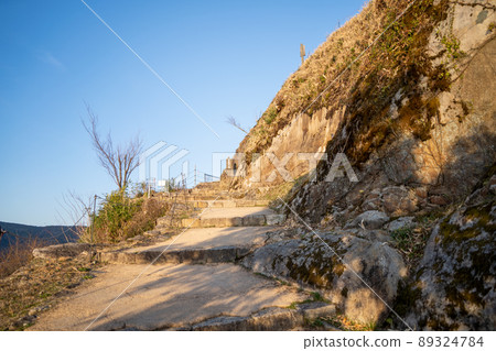 [Gifu Prefecture] Naegi Castle Ruins 89324784