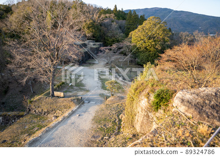 [Gifu Prefecture] Naegi Castle Ruins 89324786