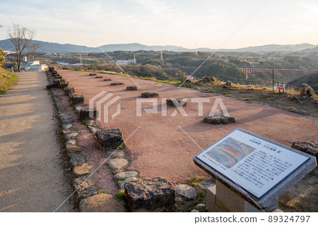 [岐阜縣]苗木城跡 89324797
