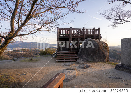 [岐阜縣]苗木城跡 89324853