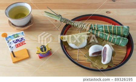 Chimaki和Kashiwamochi |端午節圖像 Chimaki和Kashiwamochi |端午節圖像 89326195