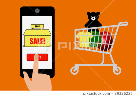 Online shopping sale 89326225