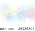 Fantastic pastel heart background 89326809