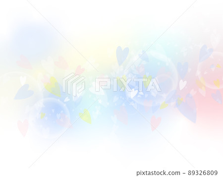 Fantastic pastel heart background Fantastic pastel heart background 89326809