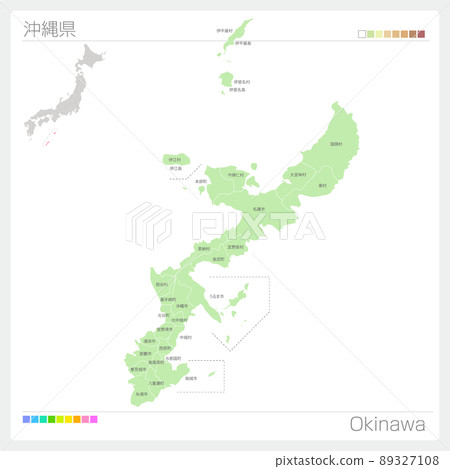 沖繩縣沖繩地圖 沖繩縣沖繩地圖 89327108