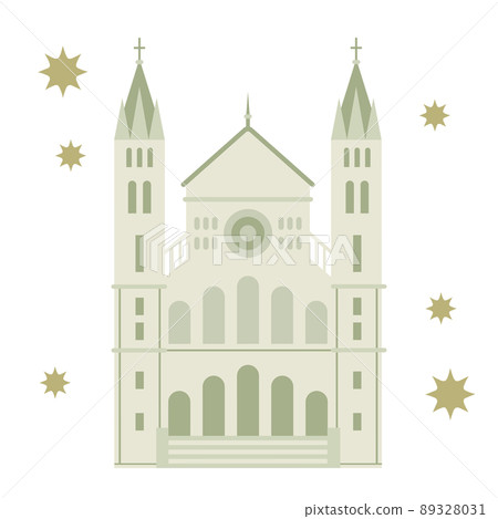 Vector illustration of Saint-Remy Basilica France 89328031
