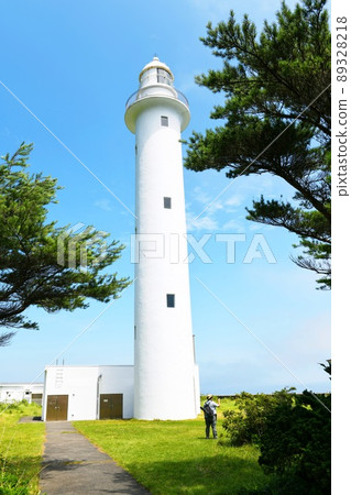 [Miyako City Sanriku Fukko National Park, Todogasaki Lighthouse, the easternmost point of Honshu] 89328218