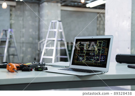 Construction site real estate construction personal computer construction architect business 89328438