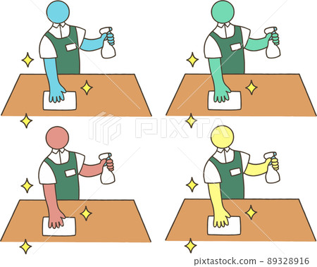 火柴人用酒精消毒台 89328916