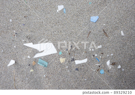 Marine plastic garbage microplastic 89329210