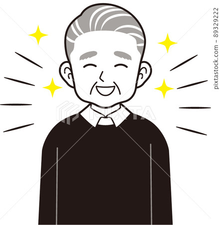 高級男子帶著微笑 高級男子帶著微笑 89329222