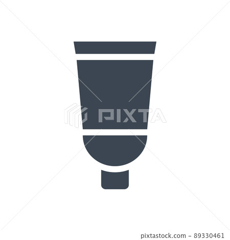 Cream Tube Vector Icon 89330461