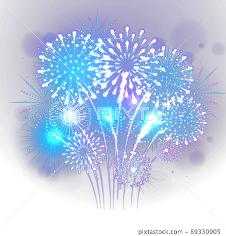 blue fireworks blue fireworks 89330905