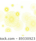 yellow fireworks 89330923