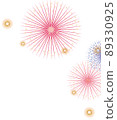 multiple fireworks 89330925
