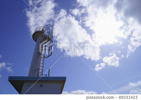 石川縣賀北市的觀光景點舊白尾燈塔 石川縣賀北市的觀光景點舊白尾燈塔 89331423