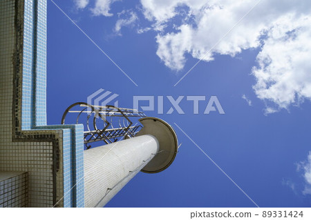 石川縣賀北市的觀光景點舊白尾燈塔 石川縣賀北市的觀光景點舊白尾燈塔 89331424