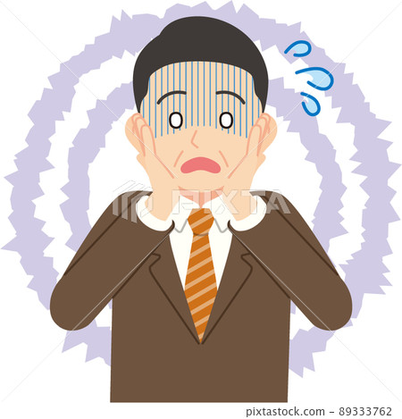 不耐煩的中間男商人_沒線 不耐煩的中間男商人_沒線 89333762