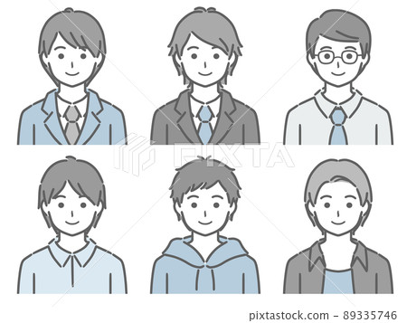 青年男子上身套裝 青年男子上身套裝 89335746