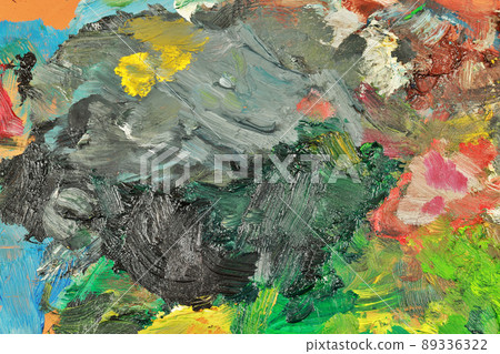 托盤上的油漆 托盤上的油漆 89336322