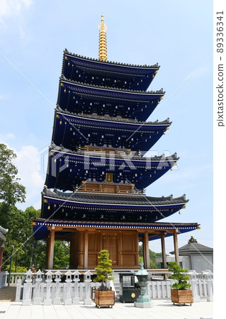 [Takarazuka City, Japan's first Kannon sacred place, Nakayamadera Five-story Pagoda] 89336341
