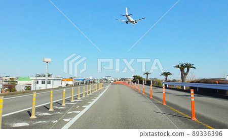 Airplanes and roads Hongo, Miyazaki City Airplanes and roads Hongo, Miyazaki City 89336396