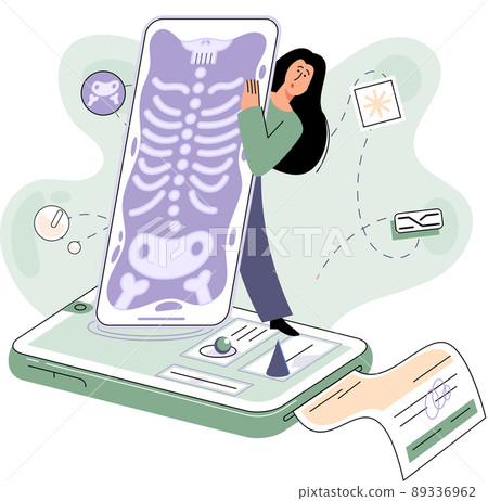 Online medical services mobile application, consultation and prescription medicine, diagnostics metaphor, e-health Online medical services mobile application, consultation and prescription medicine, diagnostics metaphor, e-health 89336962