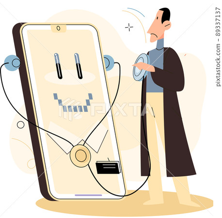 Online medical services mobile application, consultation and prescription medicine, diagnostics Online medical services mobile application, consultation and prescription medicine, diagnostics 89337137