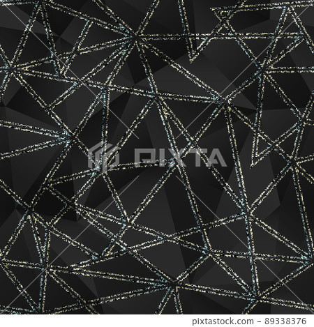 Black triangle pattern with grunge effect. Black triangle pattern with grunge effect. 89338376