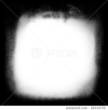 Eccentric, irregular and grainy photo frame 89338730