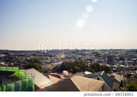 Cityscape from the hill of Kamiookahigashi 89338801