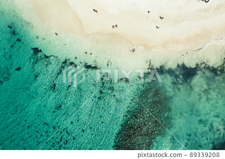 Tropical carribbean beach Tropical carribbean beach 89339208