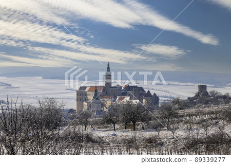 Mikulov old town with castle and vineyard, Znojmo region, Southern Moravia, Czech Republic Mikulov old town with castle and vineyard, Znojmo region, Southern Moravia, Czech Republic 89339277
