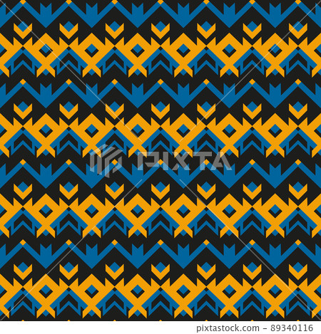 Vintage cloth geometric pattern. Vintage cloth geometric pattern. 89340116