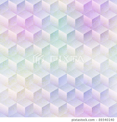 Colored mosaic seamless pattern with grunge effect. Colored mosaic seamless pattern with grunge effect. 89340140