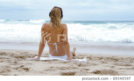 Beautiful Adraga Beach at the Atlantic Ocean coast in Portugal Beautiful Adraga Beach at the Atlantic Ocean coast in Portugal 89340597