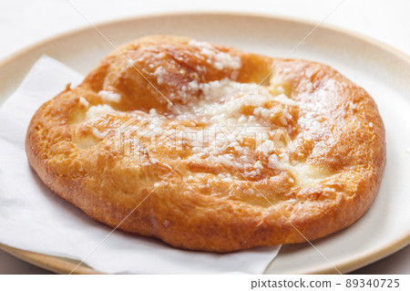 Hungarian typical food called langos 89340725