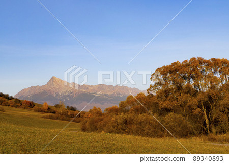 Krivan in Hight Tatras, Slovakia 89340893