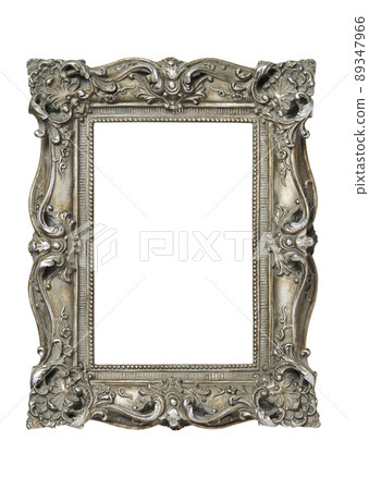 Antique picture frame cutout 89347966
