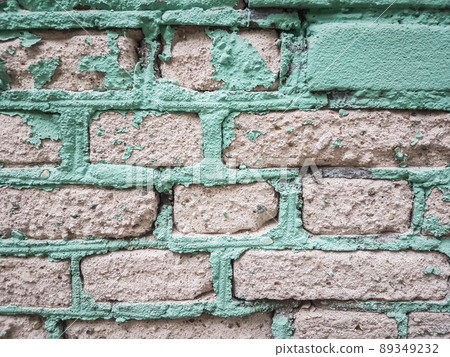 close up. fragment of an old brick wall. close up. fragment of an old brick wall. 89349232