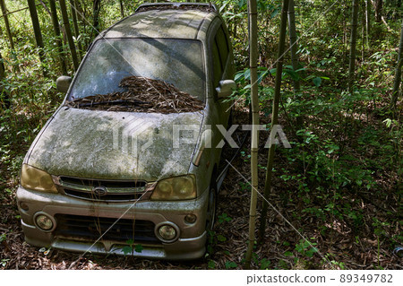 廢棄車輛圖片 廢棄車輛圖片 89349782
