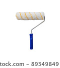 Paint roller isolated on white background 89349849