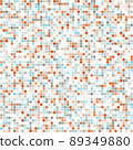 Mosaic seamless colored pixel vector background 89349880