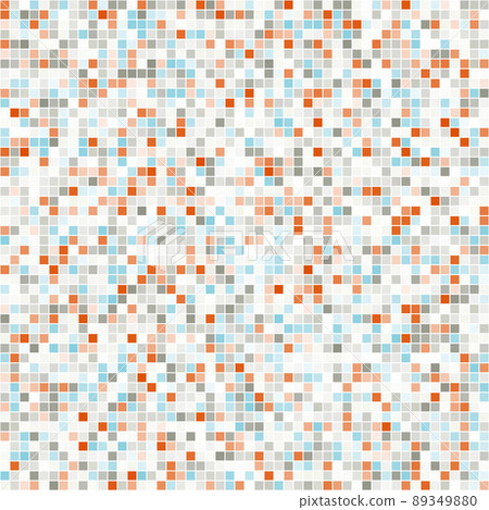 Mosaic seamless colored pixel vector background Mosaic seamless colored pixel vector background 89349880